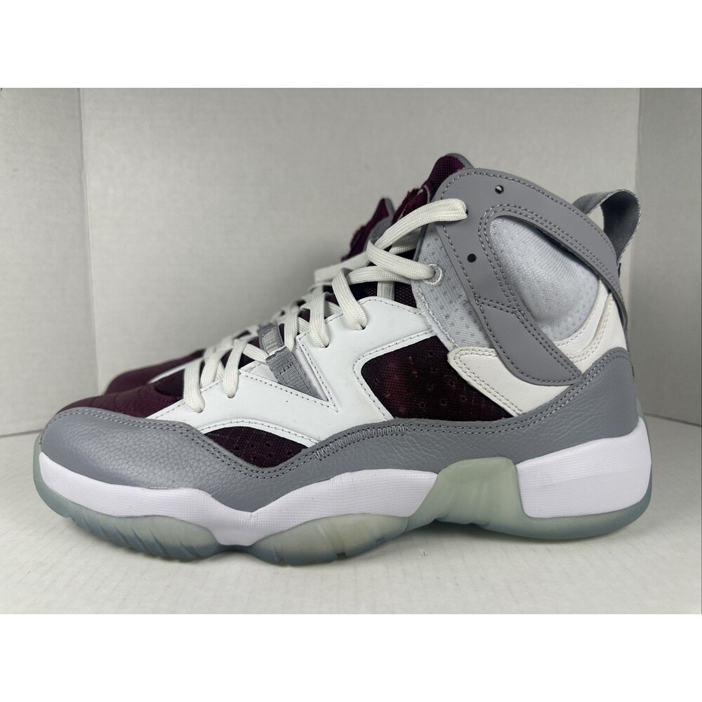 Nike Air Jordan Jumpman Two Trey Mens Size 10.5 White Gray Athletic Sneakers